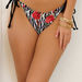 Red Rose Zebra Triangle Top thumbnail