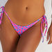 Rebel Pink & Blue  Brazilian Thong Bottom thumbnail