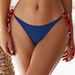 Red Polka Dots Off Shoulder Bikini Top thumbnail