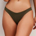 Olive Triangle Bikini Top thumbnail