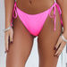 Neon Pink Bandeau String Loop Top thumbnail