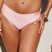 Baby Pink Full Coverage Mid-Rise Scrunch Banded Bottom thumbnail