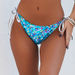 Blue Leopard Party Triangle Top thumbnail