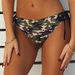 Green Camo Full Coverage Mid-Rise Scrunch Bottom thumbnail