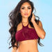 Gardenia Burgundy Crochet Classic Scrunch Bikini Bottom thumbnail