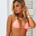 Salmon Triangle Bikini Top thumbnail