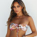 White Hibiscus Harmony Full Coverage Scrunch Bottom thumbnail