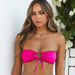 Fuchsia Classic High-Hip Ruched Bottom thumbnail