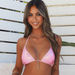 Glitzy Pink Cosmic Triangle Top thumbnail