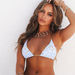 Blue Serene Leaves Triangle Top thumbnail
