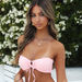Baby Pink Classic High-Hip Ruched Bottom thumbnail
