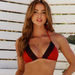 Lanai Red & Black Lace Triangle Top thumbnail