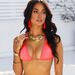 Neon Coral Triple Strap Classic Scrunch Bottoms thumbnail