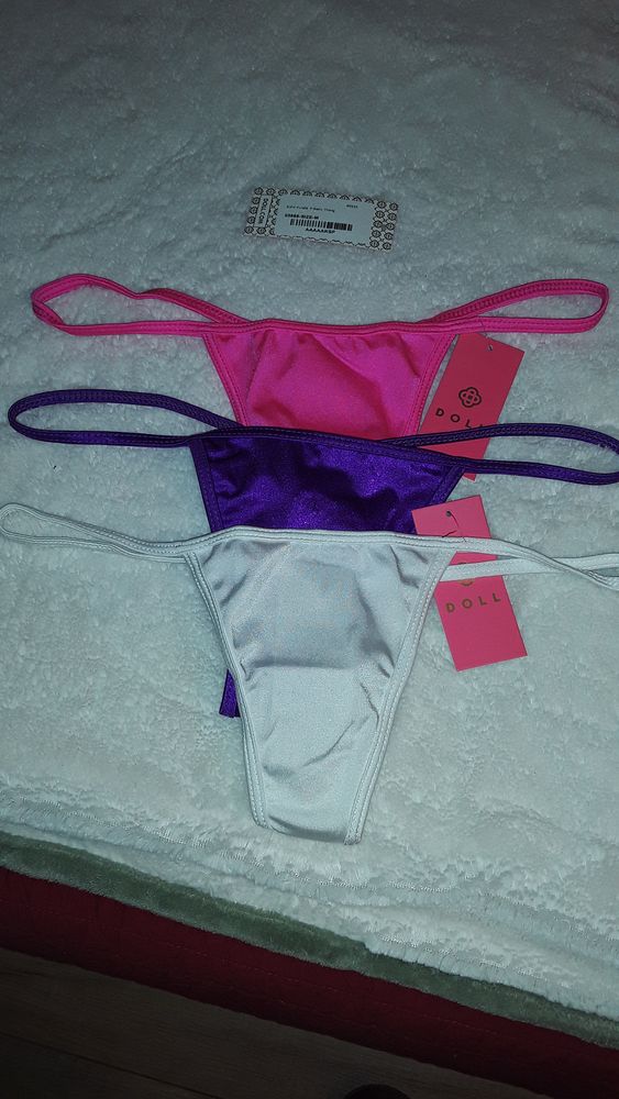 Victoria's Secret Purple Charm G String Panty