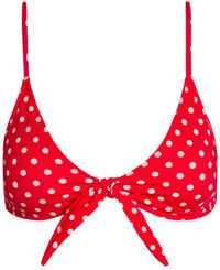 Red Polka Dot Bralette Top image