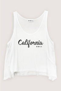 California DOLL Crop Tank image