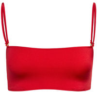 Red Bandeau Tube Top image