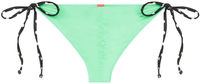 Mint & Black Polka Dot Classic Scrunch Bottom image