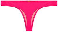 Fuchsia Banded Brazilian Thong Bottom image