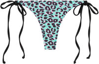 Green Leopard Brazilian Thong Bottom image