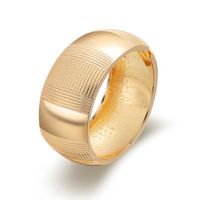 Gold Hinged Bangle Bracelet image