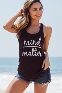 Black Mind Over Matter Tank image