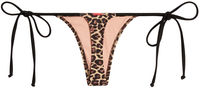 Leopard G-String Thong Ruched image
