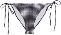 Black & White Gingham Full Coverage Scrunch Bottom image