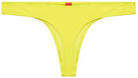 Neon Yellow Banded Brazilian Thong Bottom image