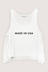 Made in USA Crop Tank image