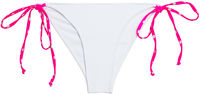 White & Pink Polka Dot Classic Scrunch Bottoms image