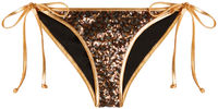 Gold Galaxy Sequin Classic Scrunch Bottom image