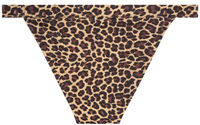 Leopard Full Coverage Mid-Rise Band Bottom image