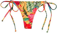 Sunset Tropical Print G-String Thong Bottom image