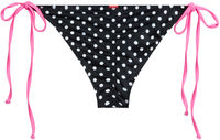 Black Polka Dot & Pink Classic Scrunch Bottom image