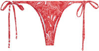 Red Bandana Brazilian Thong Bottom image