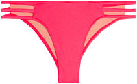 Neon Coral Triple Strap Classic Scrunch Bottoms image