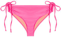 Neon Pink Full Coverage Mid-Rise Scrunch Bottom image