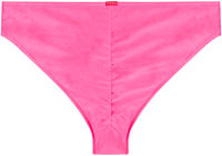 Neon Pink Full Coverage Mid-Rise Scrunch Banded Bottom image