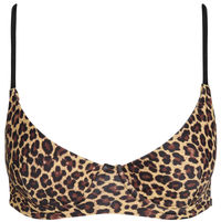 Leopard Underwire Bra Top image