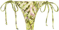 Green Python Brazilian Thong Bottom image
