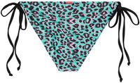 Green Leopard Full Coverage Scrunch Bottom image
