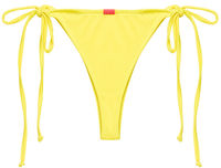 Neon Yellow Brazilian Thong Bottom image