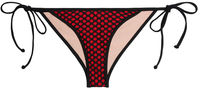 Red & Black Mesh Classic Scrunch Bottom image