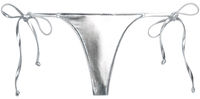 Silver G-String Thong Bottom image