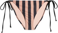Black & Taupe Stripes Full Coverage Scrunch Bottom image