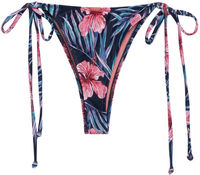 Midnight Hibiscus Brazilian Thong Bottom image