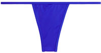 Solid Royal Blue Y-Back Thong Underwear image