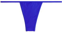 Solid Royal Blue Y-Back Thong Underwear image