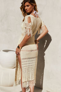 Sorrento Cream Maxi Dress Cover Up image